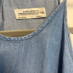 ZARA DENIM TOP